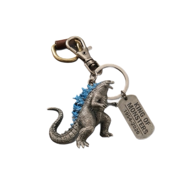 Model Kit Godzilla - 3 types Godzilla Keychain Metal Pendant