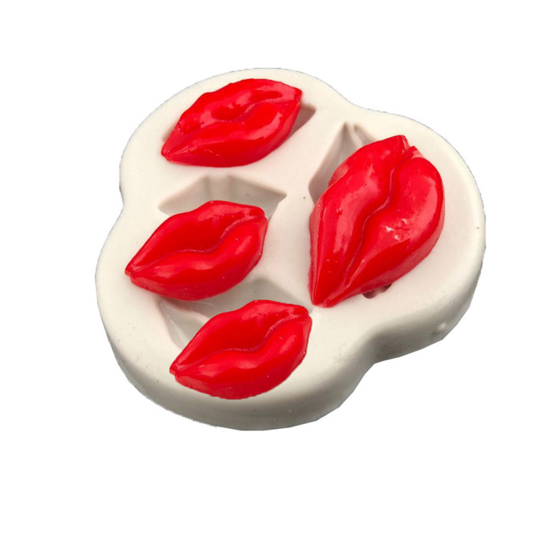 Model Kit For Beginners - Sexy Lips Silicone Mold Fondant Mould