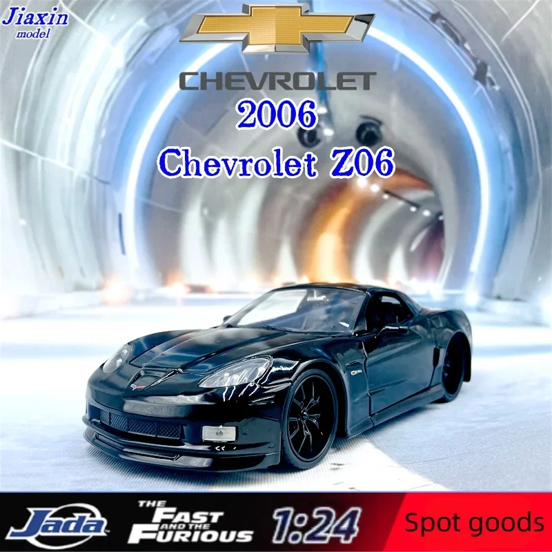 Model Kit Mustang - JADA1:24 Chevrolet 2006 Z06 Analog Alloy