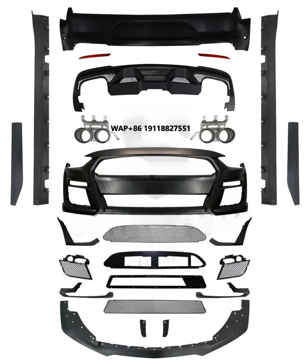 Model Kit Mustang - Car Body Kit for Mustang 2018-2020
