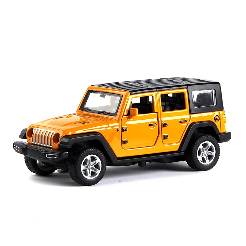 Model Kit Jeep - 1:36 Alloy JEEPS Wrangler Car Model