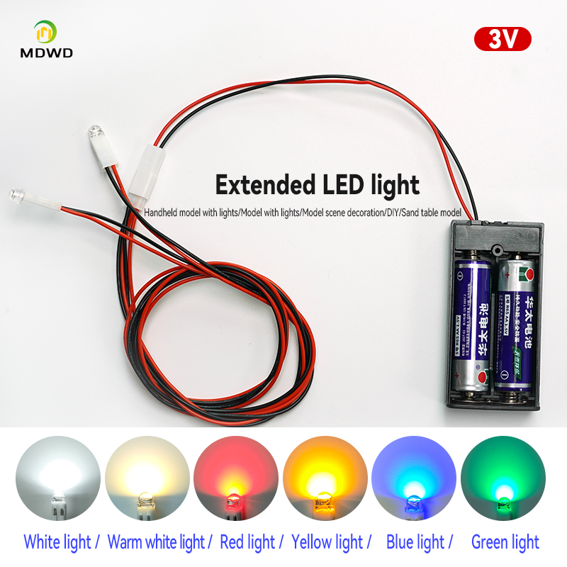Model Kit Diorama - 60cm LED Beads Miniature Night Light