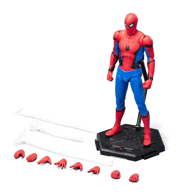 Model Kit Spiderman - Fondjoy Spider-Man Stark Suit Joints Moveable