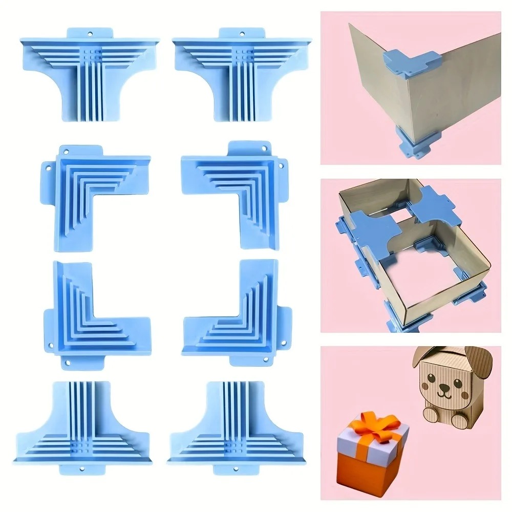 Model Kit Diorama - Corner Guides for Chipboard Boxes Divider