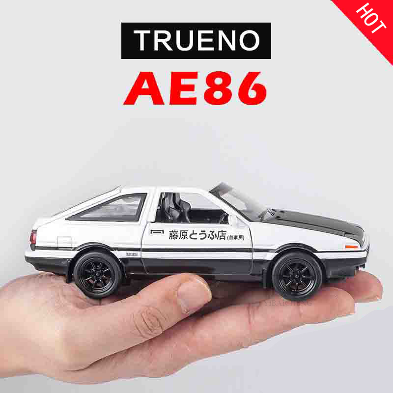 1/32 INITIAL D AE86 Alloy Car  - Model Kit Initial D review and price