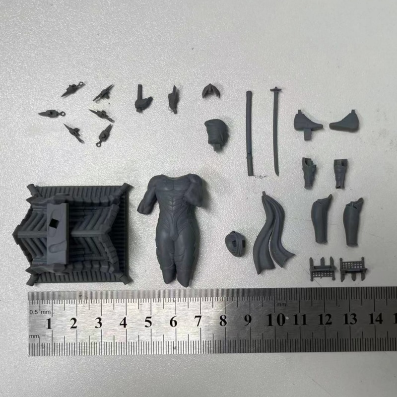1/24  Miniature Black Robe Nin - Model Kit Godzilla review and price
