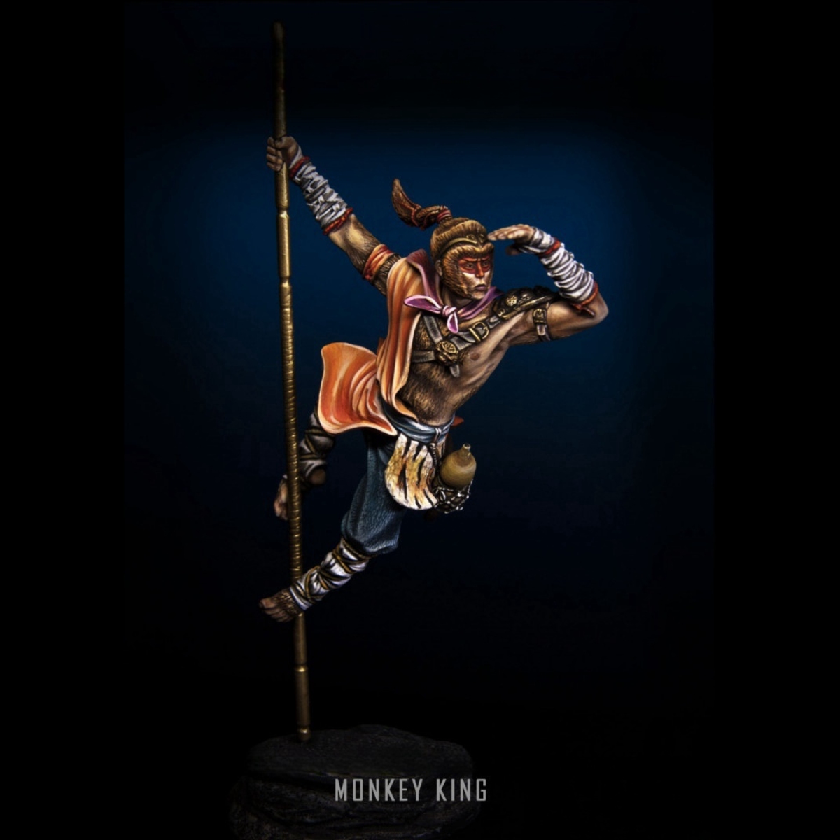 resin soldier model GK - Monke - Model Kit Wukong review and price