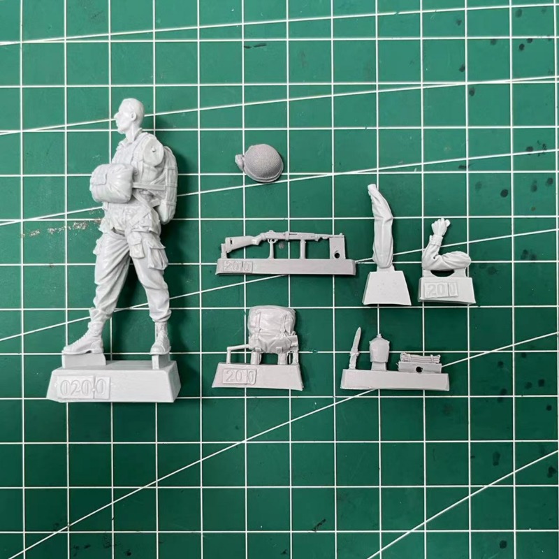 1/35 Scale Resin Figure Assemb - Model Kit Ww2 review and price