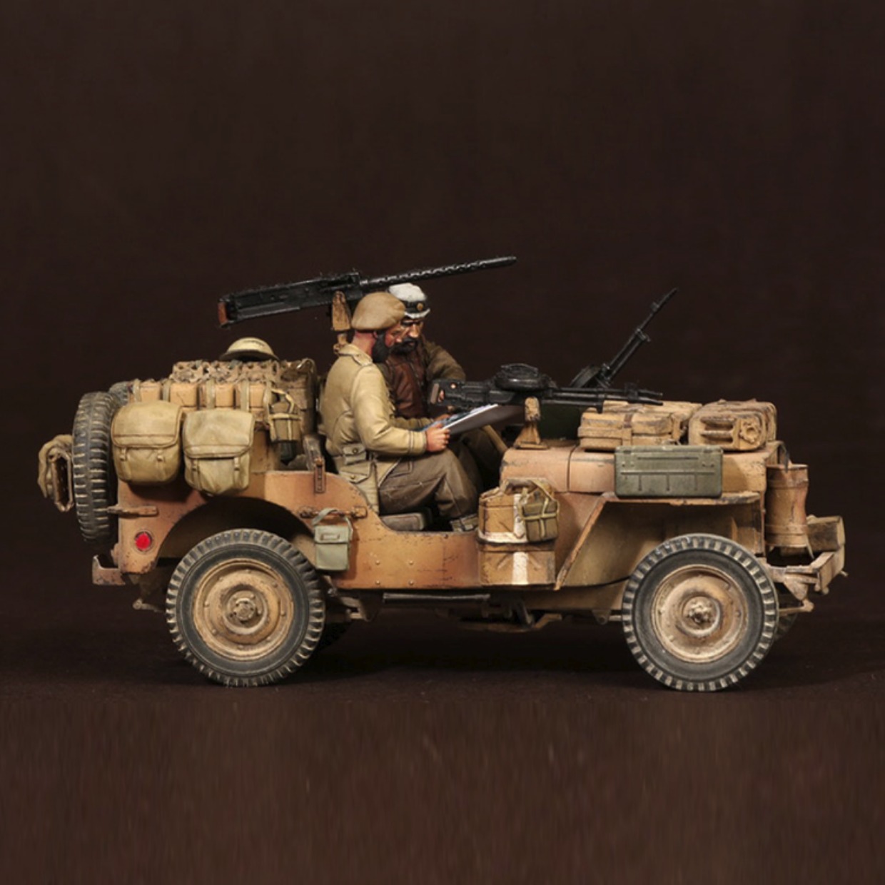 1/35 resin soldier model GKSAS - Model Kit Jeep review and price