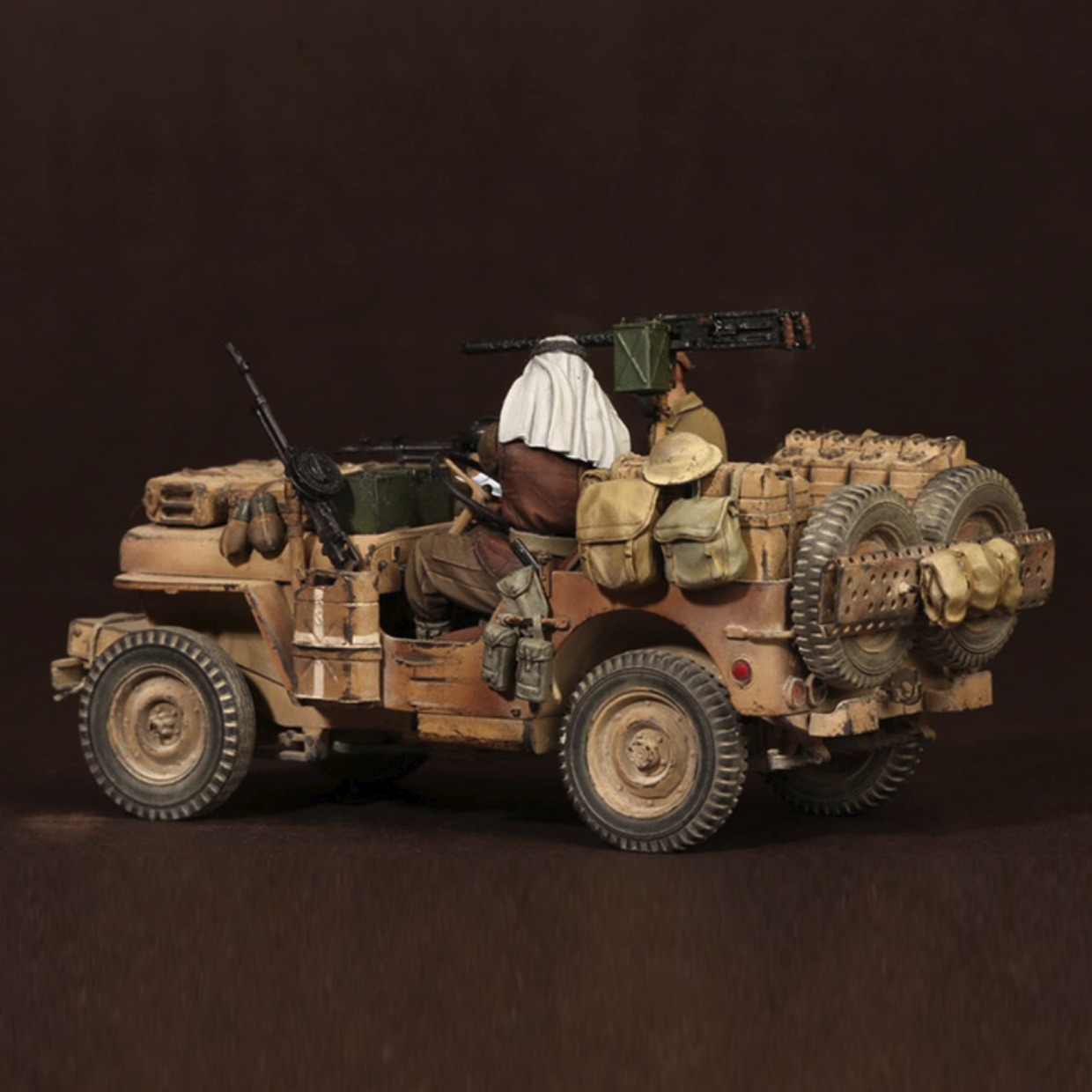 1/35 resin soldier model GKSAS - Model Kit Jeep review and price