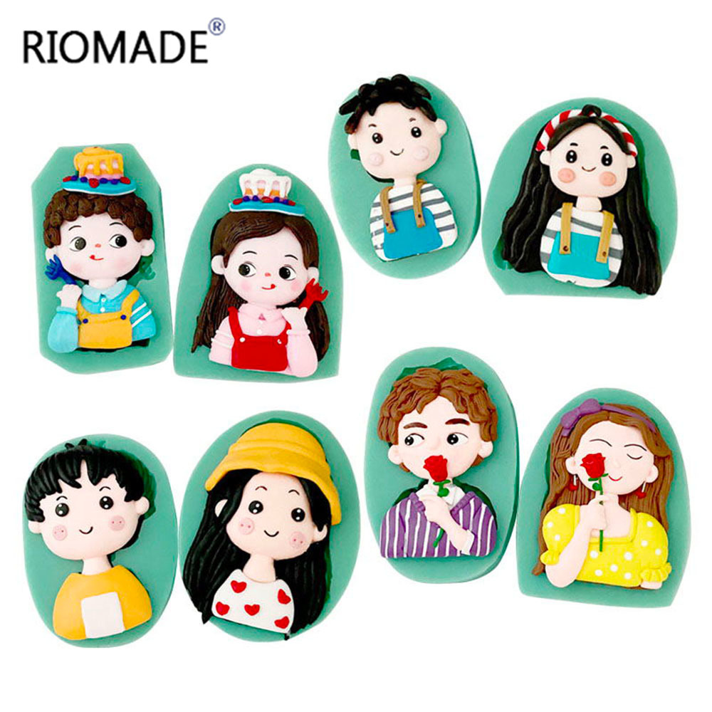 Cartoon Lovers Silicone Mold B - Model Kit For Beginners review and price
