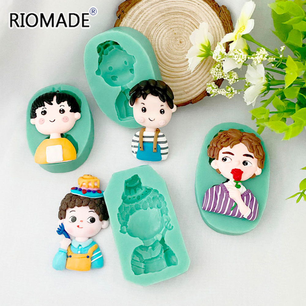 Cartoon Lovers Silicone Mold B - Model Kit For Beginners review and price