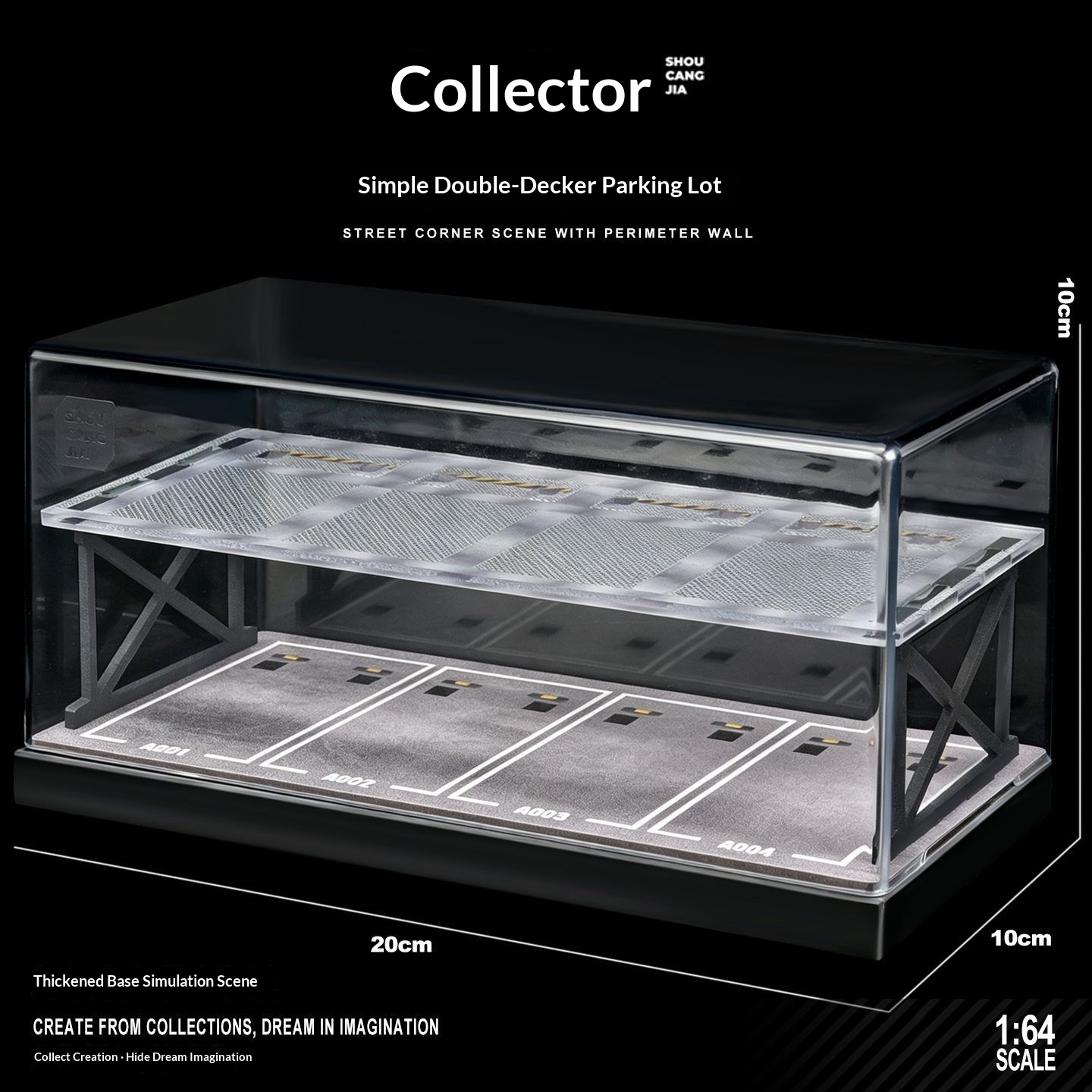 Collector 1:64 Scale Two-Story - Model Kit Diorama review and price