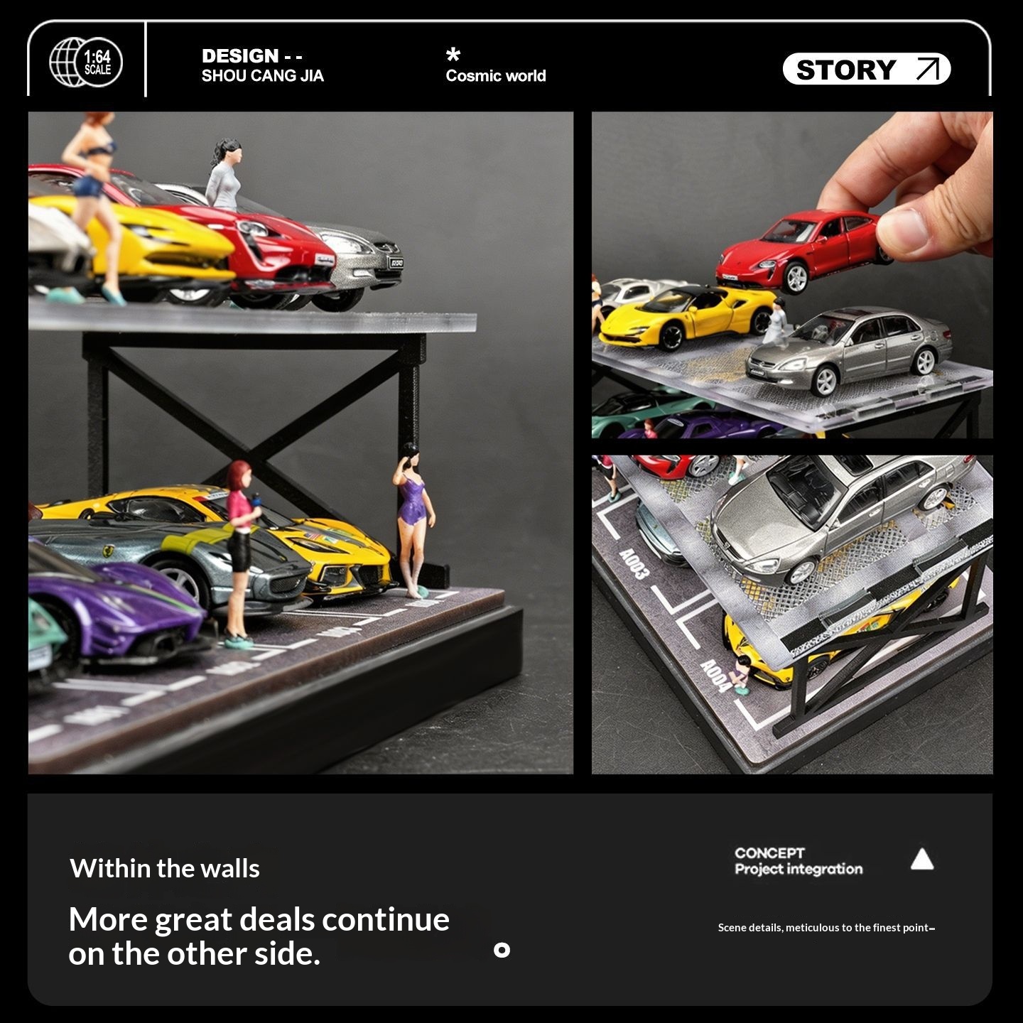 Collector 1:64 Scale Two-Story - Model Kit Diorama review and price
