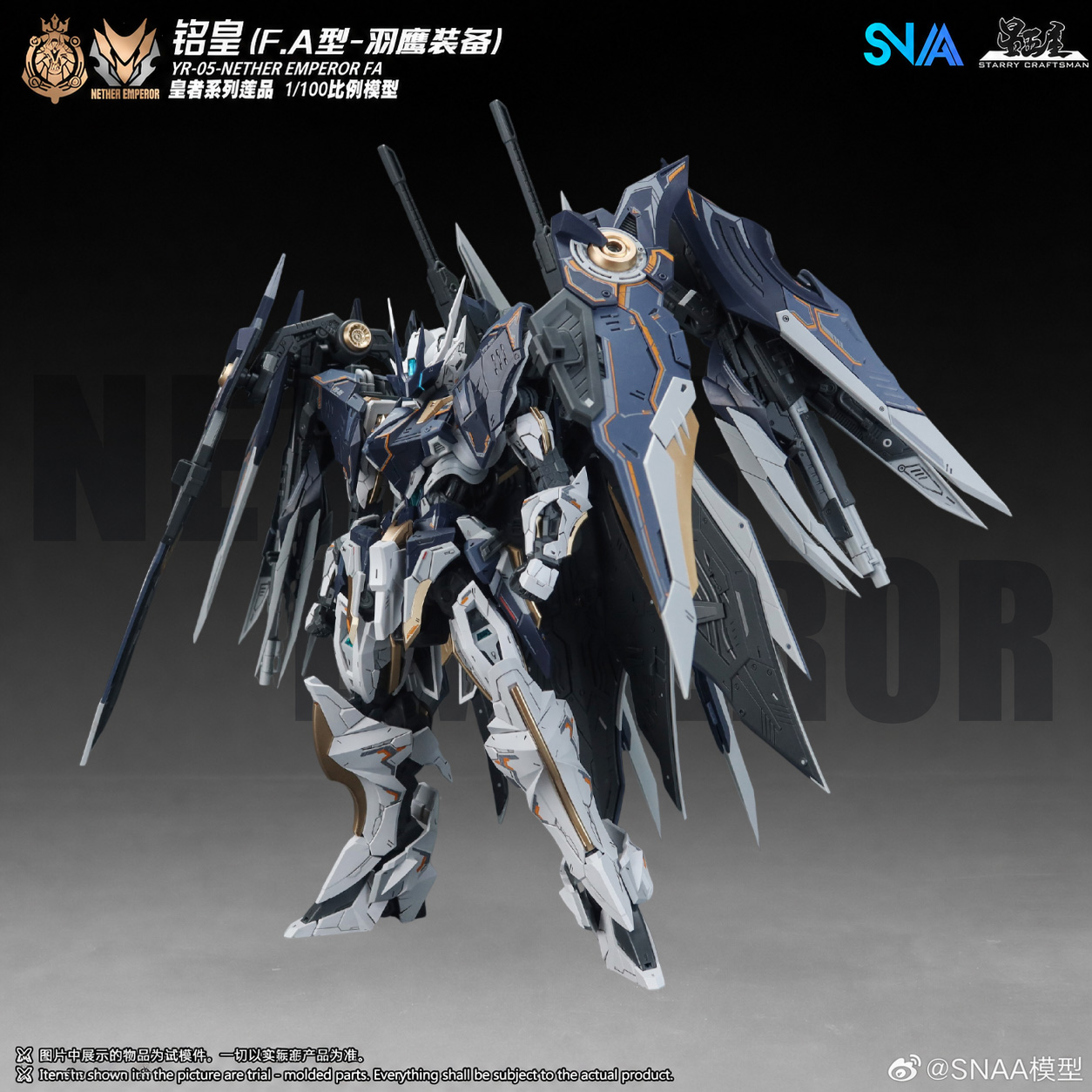 【In Stock】SNAA MG 1/100 YR-05  - Model Kit Infinite Dimension review and price