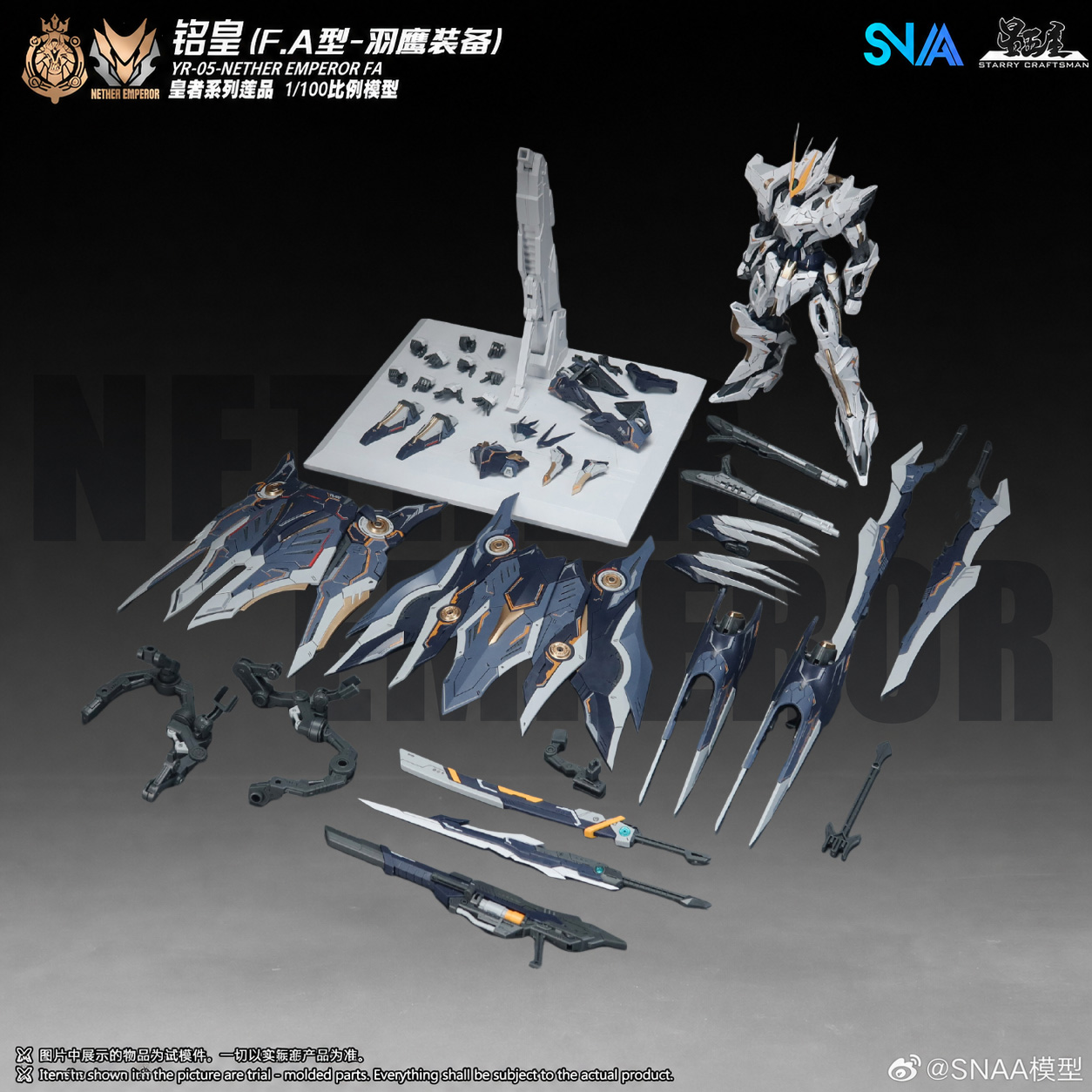 【In Stock】SNAA MG 1/100 YR-05  - Model Kit Infinite Dimension review and price