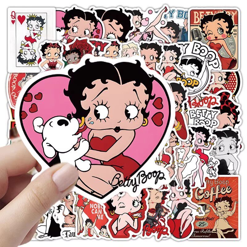 New 50PCS Betty Boop Sticker A - Model Kit New review and price