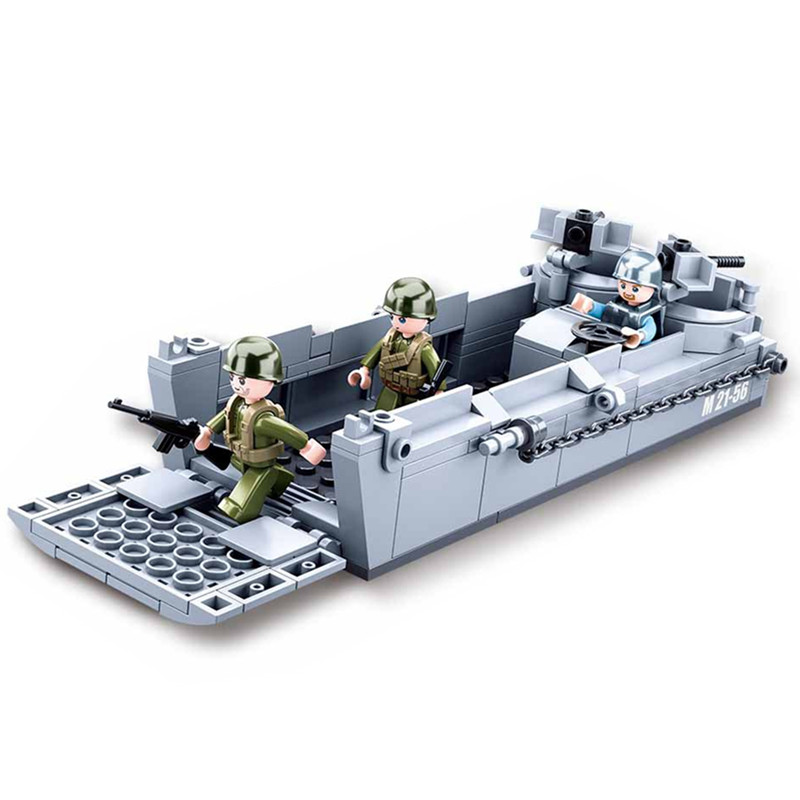 Sluban WW2 US Military Higgins - Model Kit Ww2 review and price