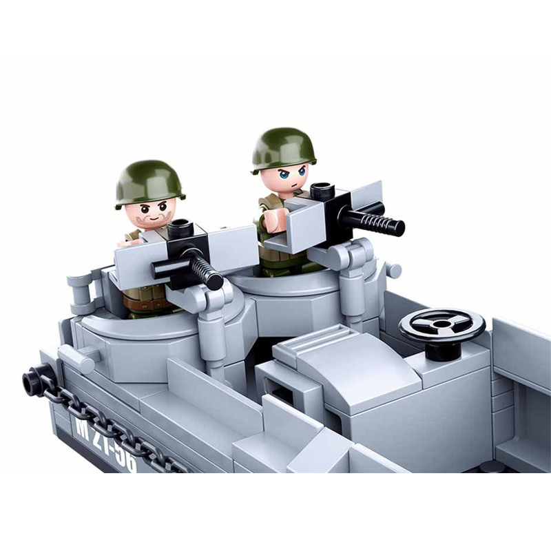 Sluban WW2 US Military Higgins - Model Kit Ww2 review and price