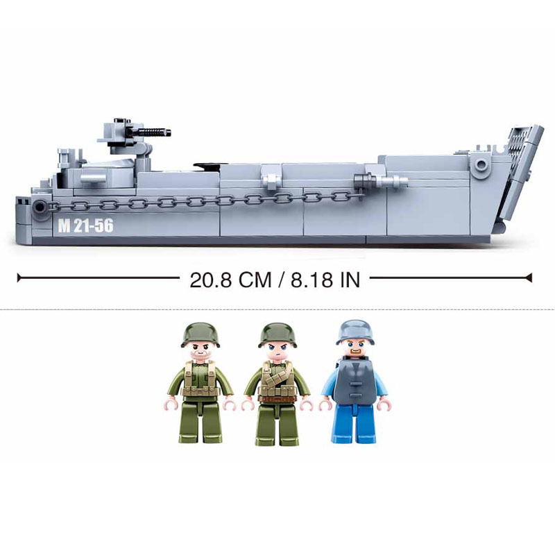 Sluban WW2 US Military Higgins - Model Kit Ww2 review and price