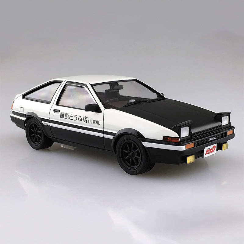 Static assembly car model Aosh - Model Kit Initial D review and price