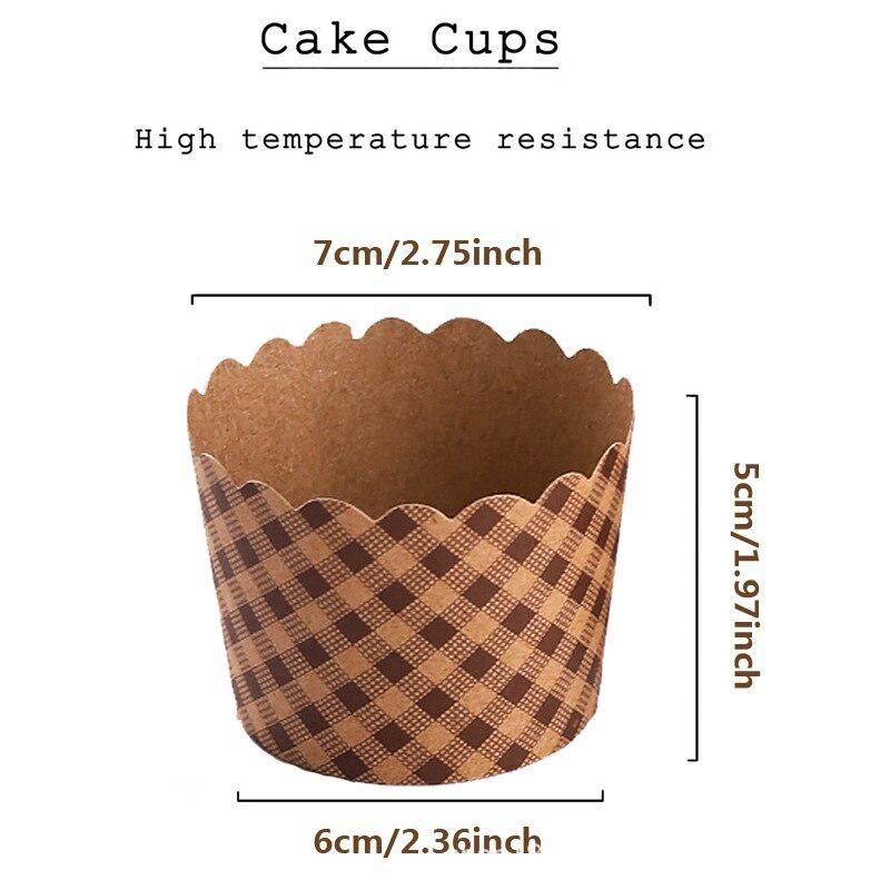 50Pcs/Pack Cupcake Paper Cups  - Model Kit For Beginners review and price