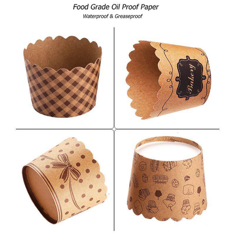 50Pcs/Pack Cupcake Paper Cups  - Model Kit For Beginners review and price