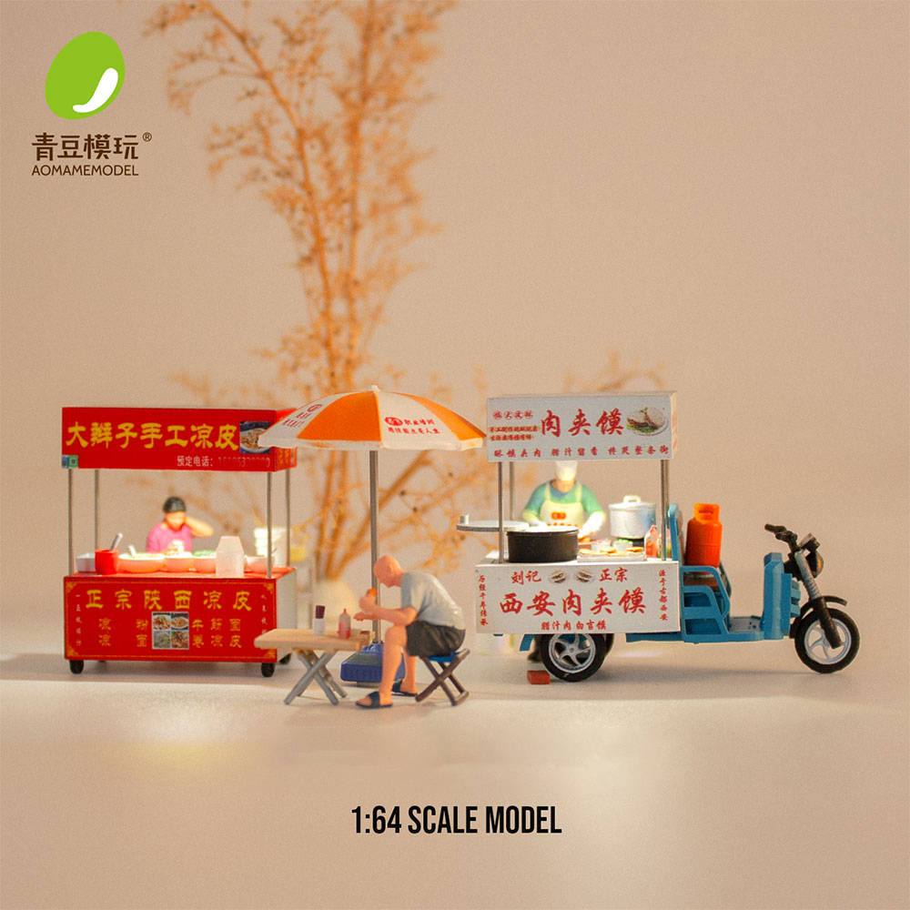 1/64 Night market s Model Kit- - Model Kit Diorama review and price