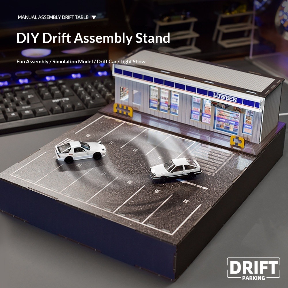 1:64 Scale Car Model Magnetic  - Model Kit Initial D review and price
