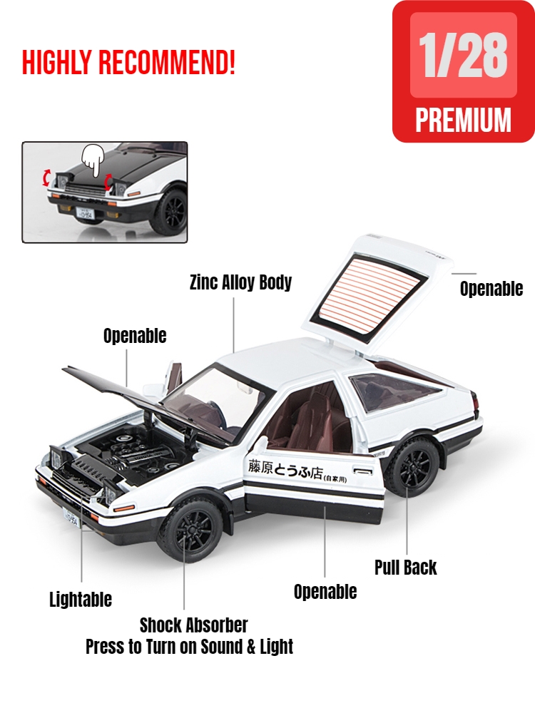 1/32 Initial D AE86 Toy Car Di - Model Kit Initial D review and price