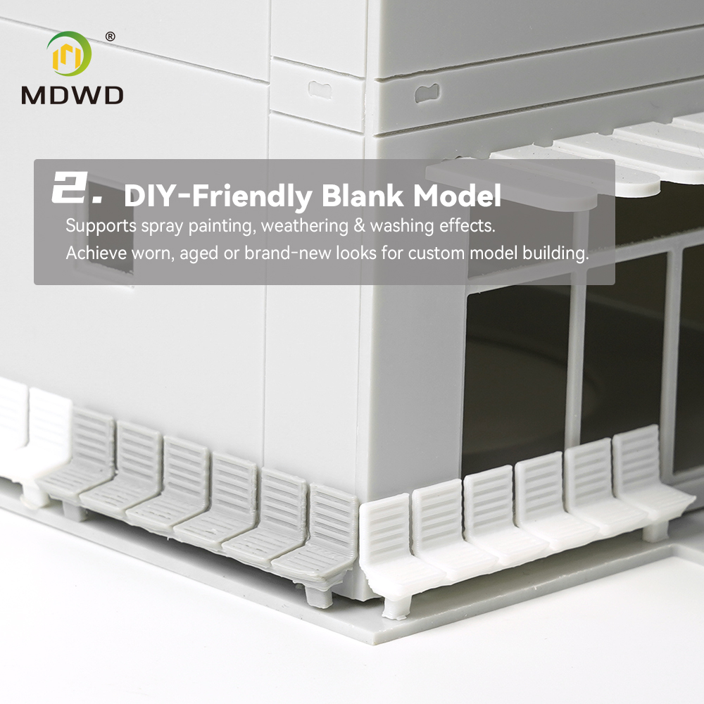 HO Scale 1:87 Public Bench Mod - Model Kit Diorama review and price