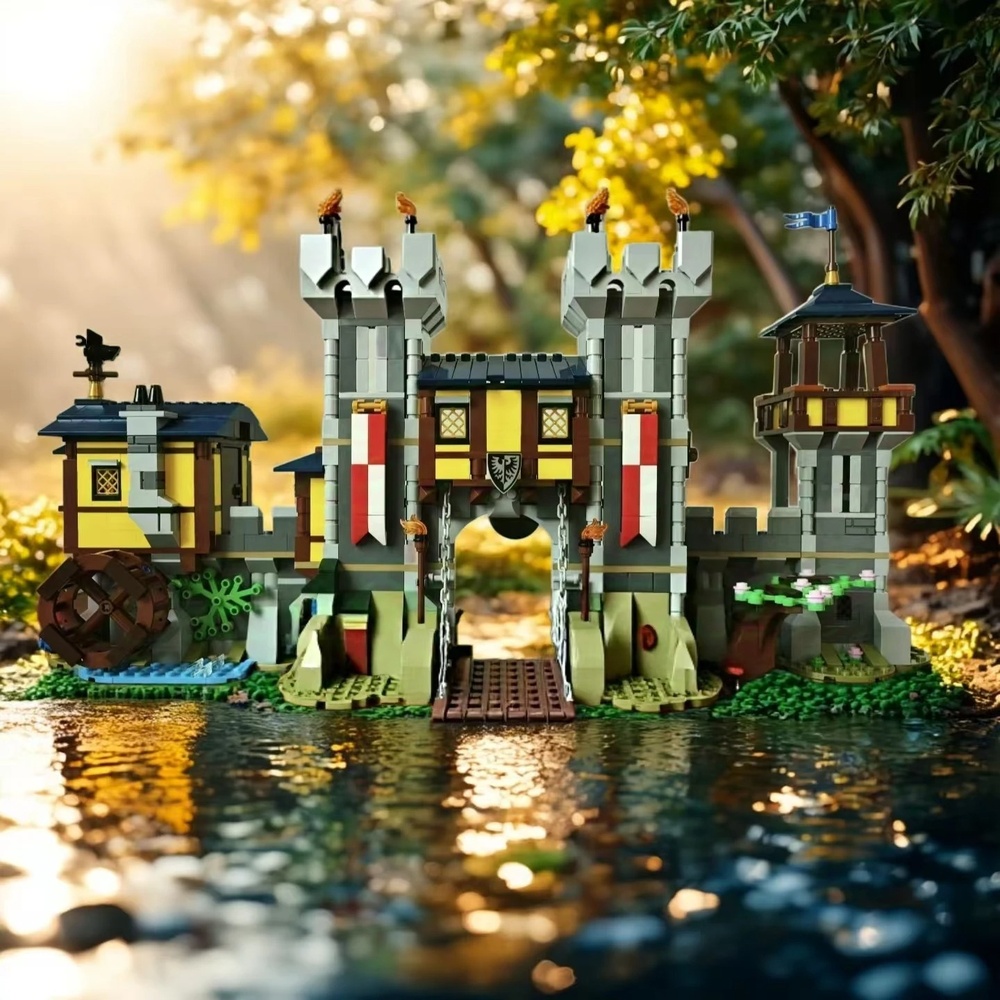 1426pcs New Medieval Castle Ar - Model Kit New review and price