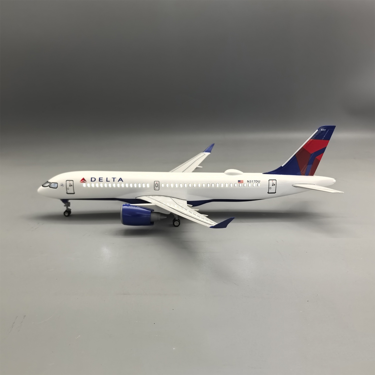 1/100 Scale Delta Air A220-300 - Model Kit Aircraft review and price