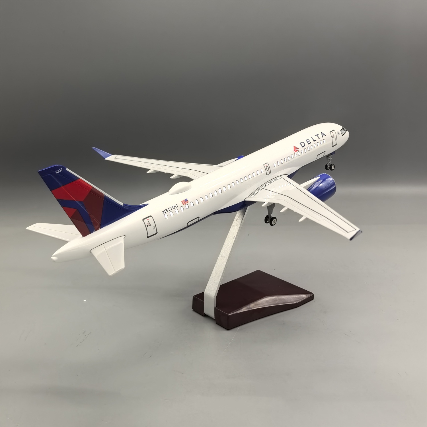 1/100 Scale Delta Air A220-300 - Model Kit Aircraft review and price