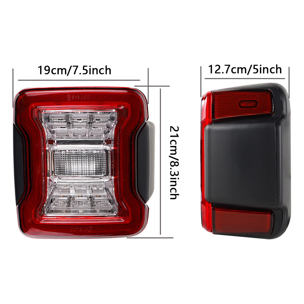 LED Tail Lights for Jeep Wrang - Model Kit Jeep review and price