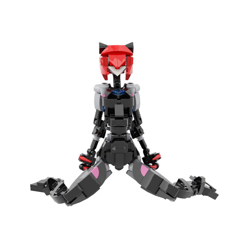 MOC Building Blocks Toy - High - Model Kit Mecha Girl review and price