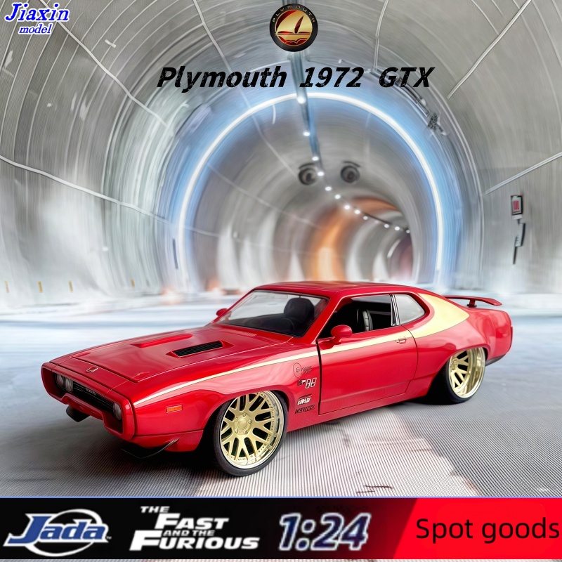 Jada 1/24 Plymouth 1972 GTX pa - Model Kit Mustang review and price