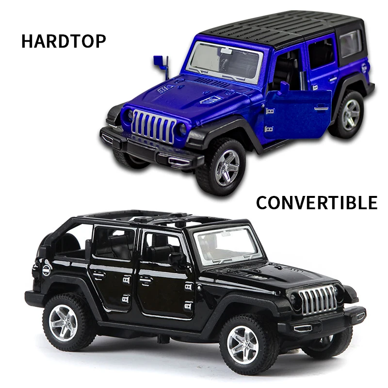 1:36 Alloy JEEPS Wrangler Car  - Model Kit Jeep review and price