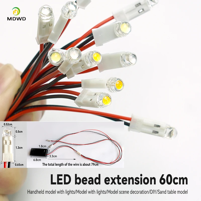 60cm LED Beads Miniature Night - Model Kit Diorama review and price