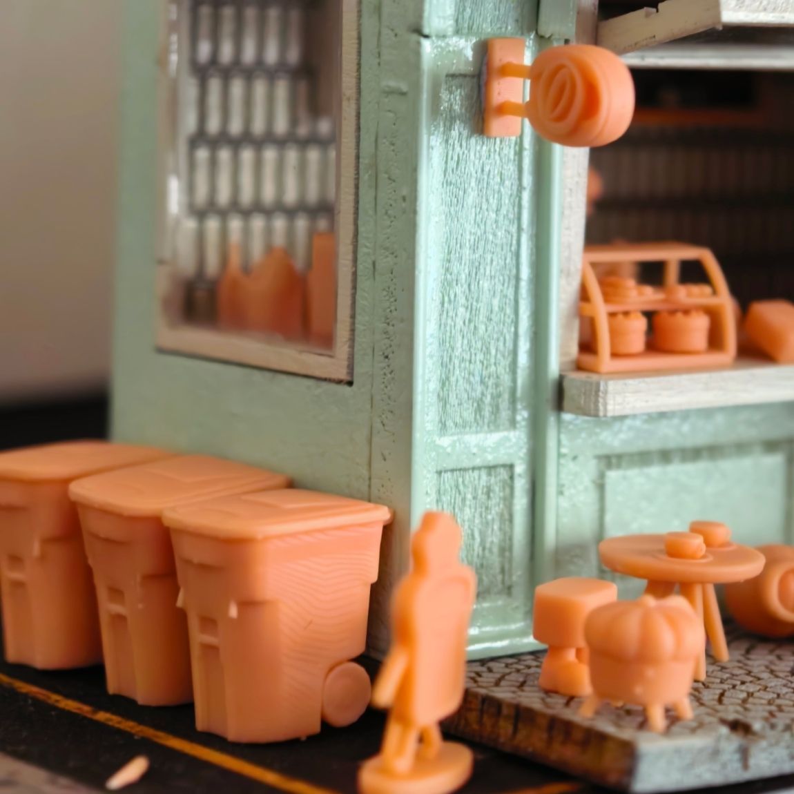 1/64 Scale Coffee Diorama Unpa - Model Kit Diorama review and price
